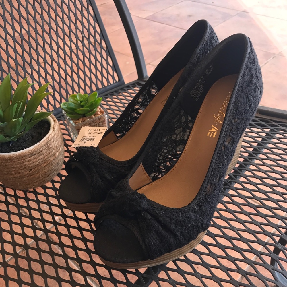 Lace Wedges